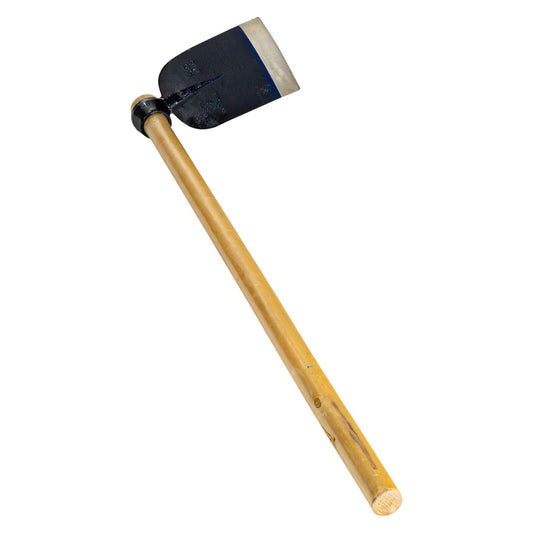 Steel Garden Hoe Full Size Azada Garden Digging Hoe with Wooden Handle 120Cm