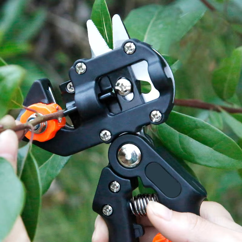 Newshark Garden Tools Professional Farming Pruning Shears Grafting Scissor Fruit Tree Secateurs Pruning Cutting Knife Hand Tool